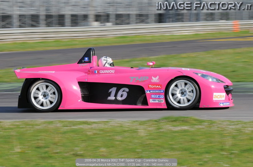 2008-04-26 Monza 0002 THP Spider Cup - Corentine Quiniou